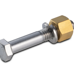 Brass Nuts, Bolts and Washers for High Pressure Clamps