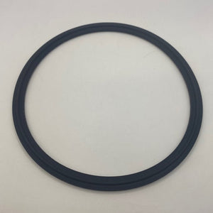 6in Black FKM Fluoroelastomer Tri-Clamp Gasket