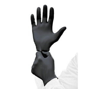 Black Nitrile Examination Gloves, Powder-Free, 6 Mil